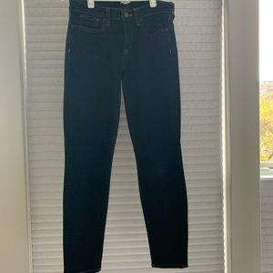 J. Crew High Rise Dark Wash Jeans